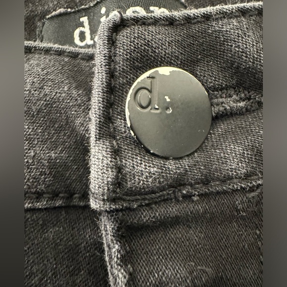 d.jeans Black Skinny Jeans SZ 8 - Picture 2 of 9